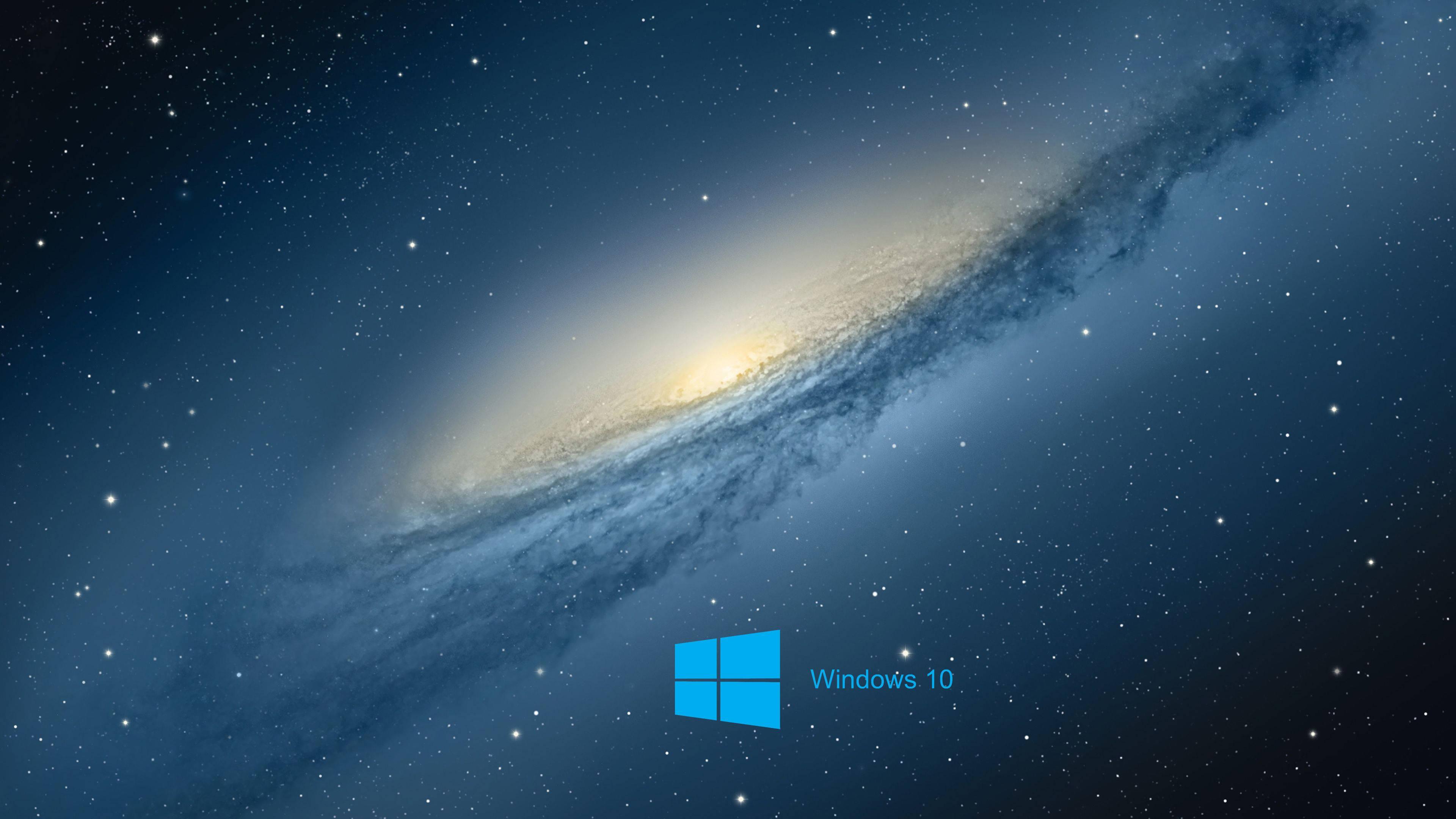 Windows 10 Galaxy Theme — 3840x2160 wallpaper