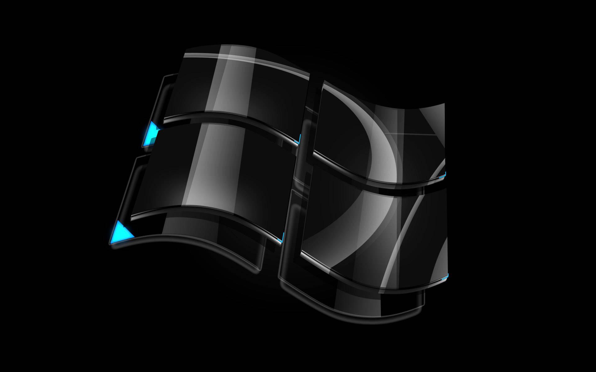 Windows 10 HD Black Logo — 1920x1200 wallpaper