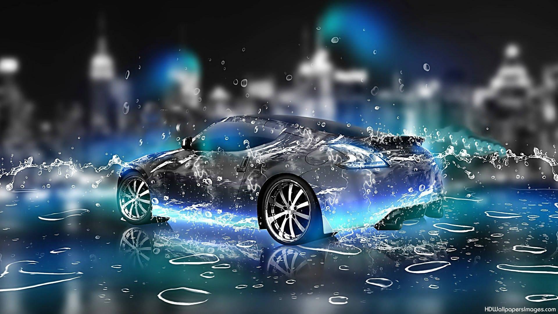 Windows 10 HD Car Splash — 1920x1080 wallpaper