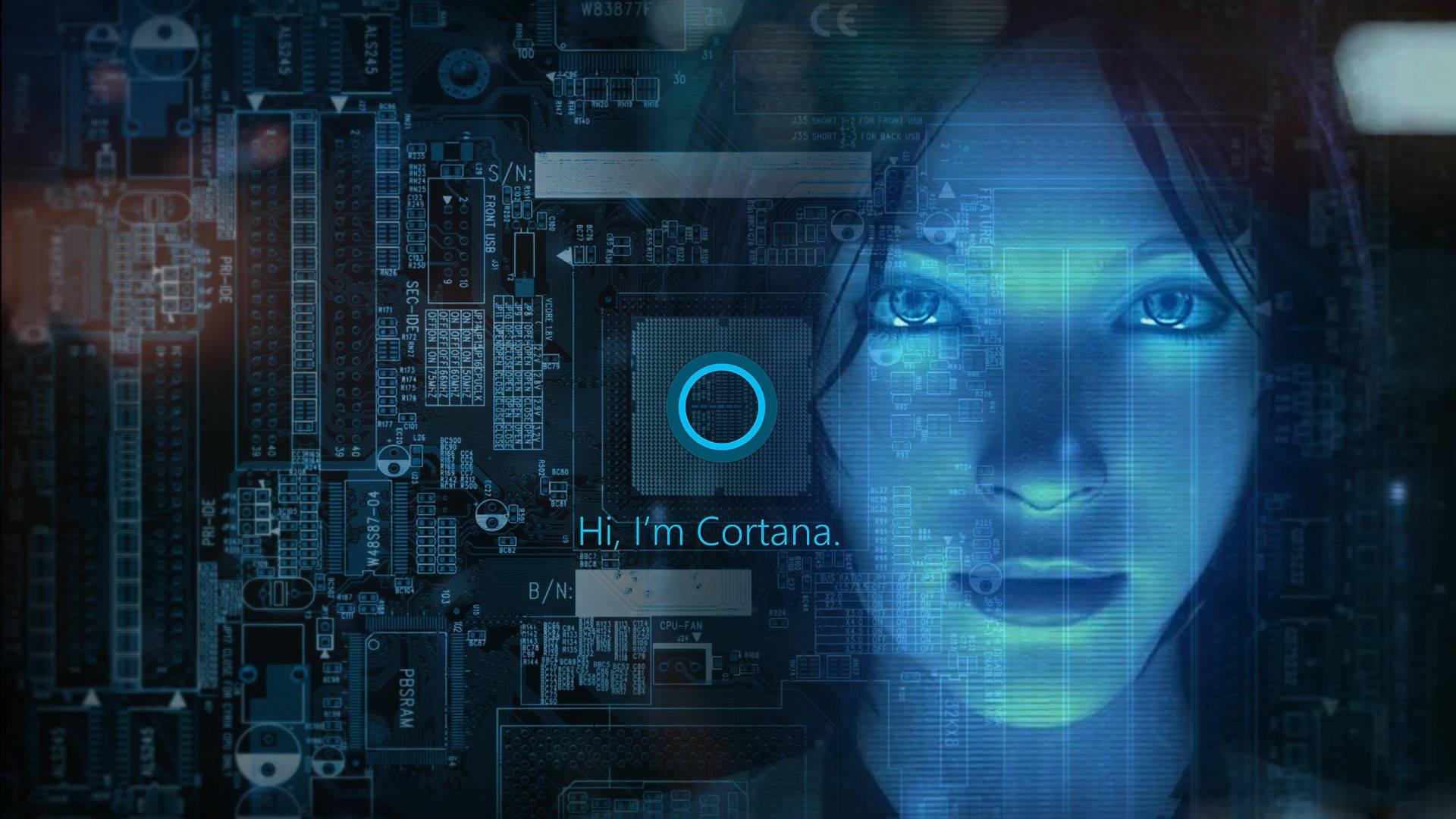 Windows 10 HD Cortana — 1920x1080 wallpaper