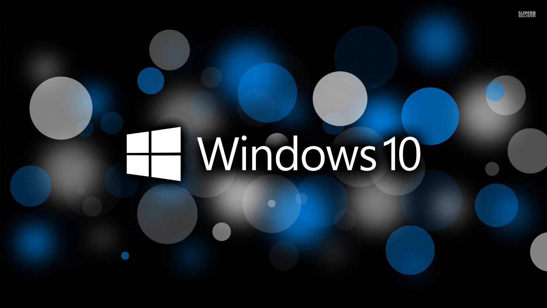 Windows 10 HD Light Specks — 1920x1080 wallpaper