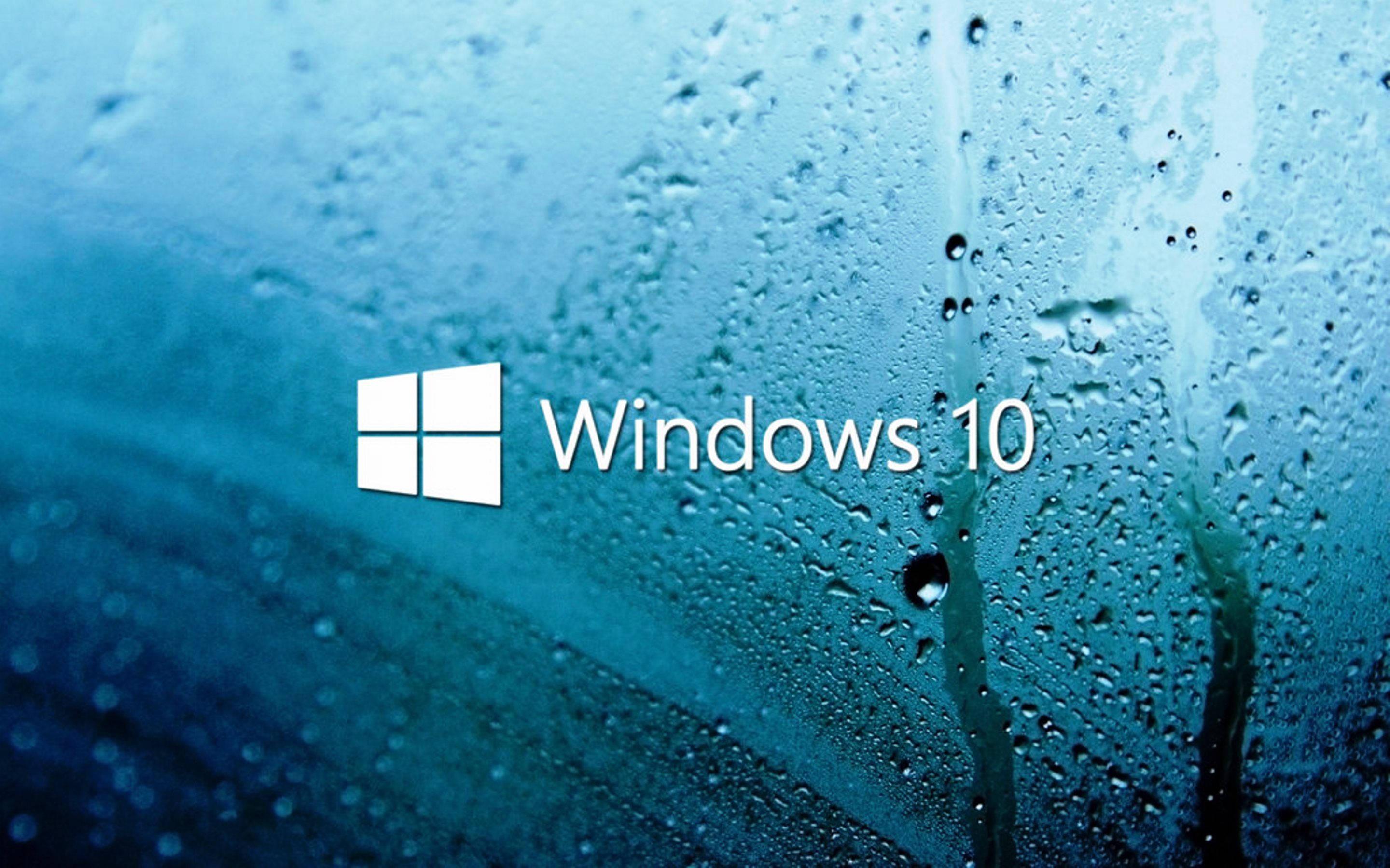 Windows 10 HD Moist Glass — 2880x1800 wallpaper