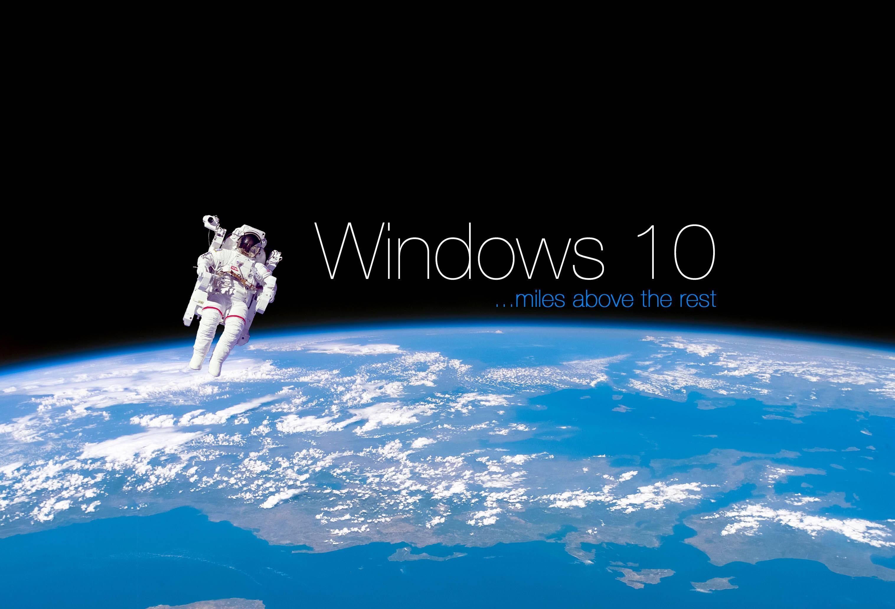 Windows 10 HD Outer Space — 3032x2064 wallpaper