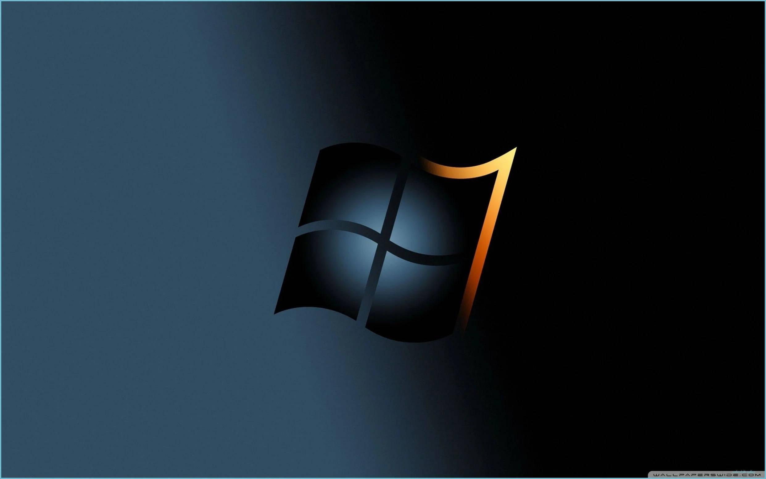 Windows 11 4K Black Logo — 2483x1552 wallpaper