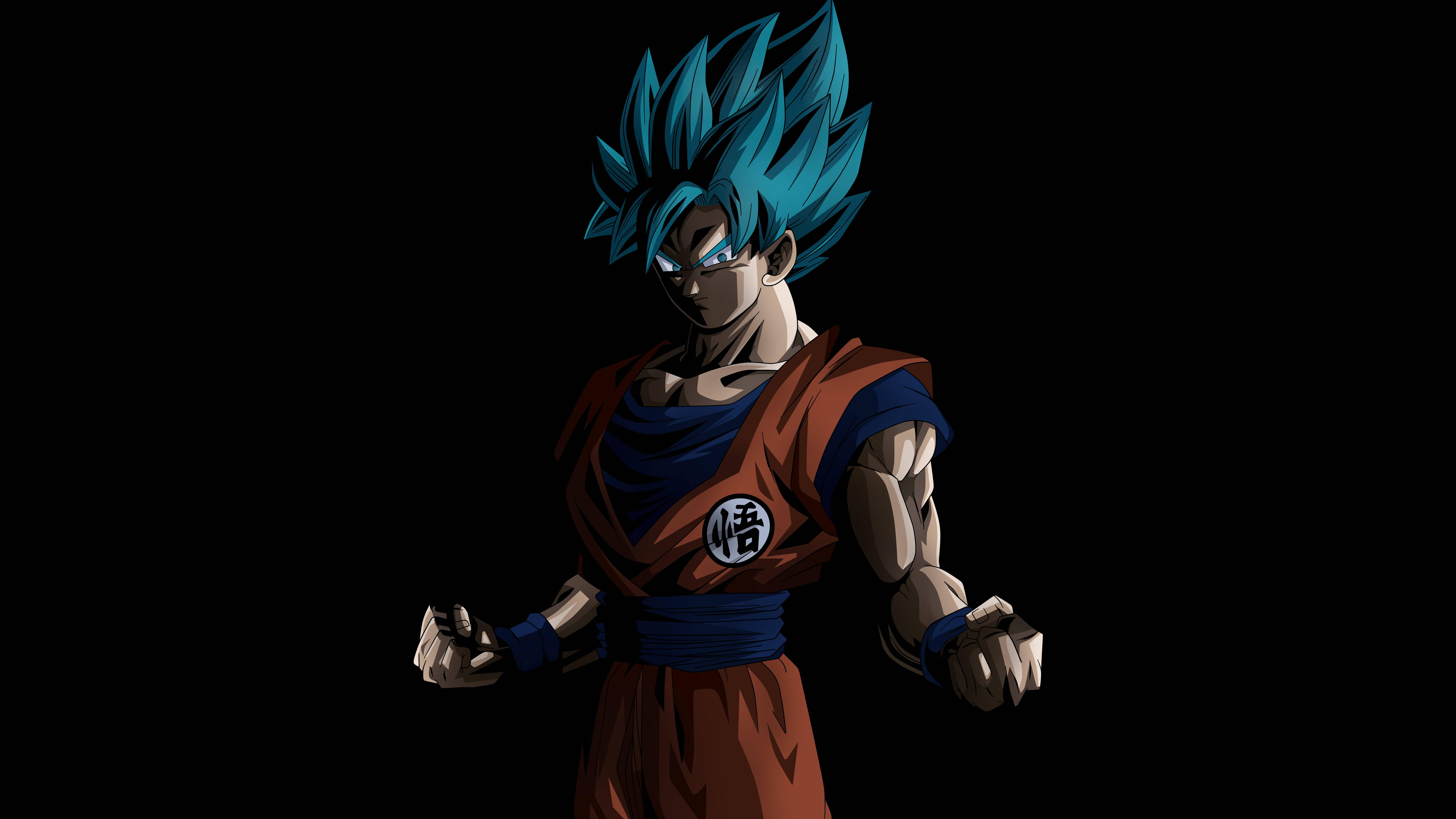 Windows 11 4K Saiyan Goku — 7680x4320 wallpaper