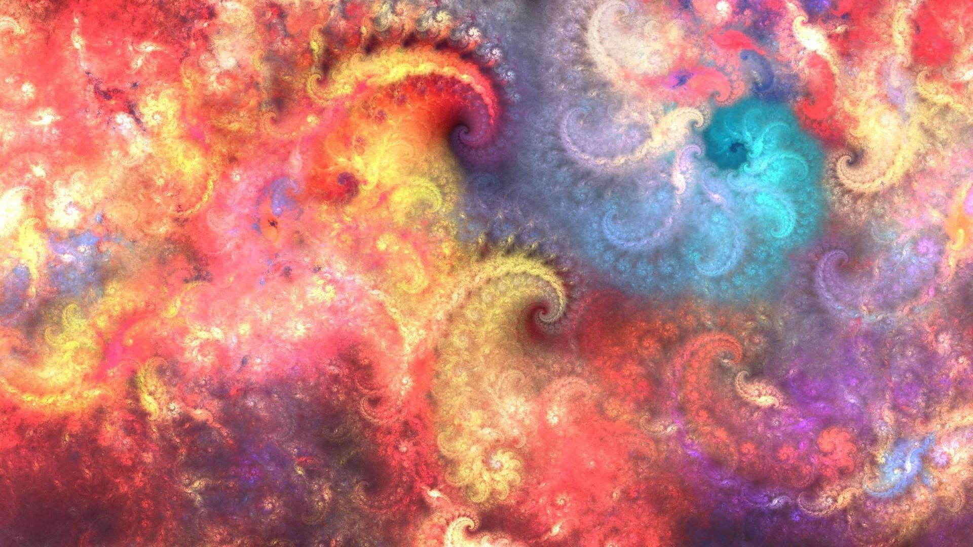 Windows 11 4K Smoke Paisleys — 1920x1080 wallpaper