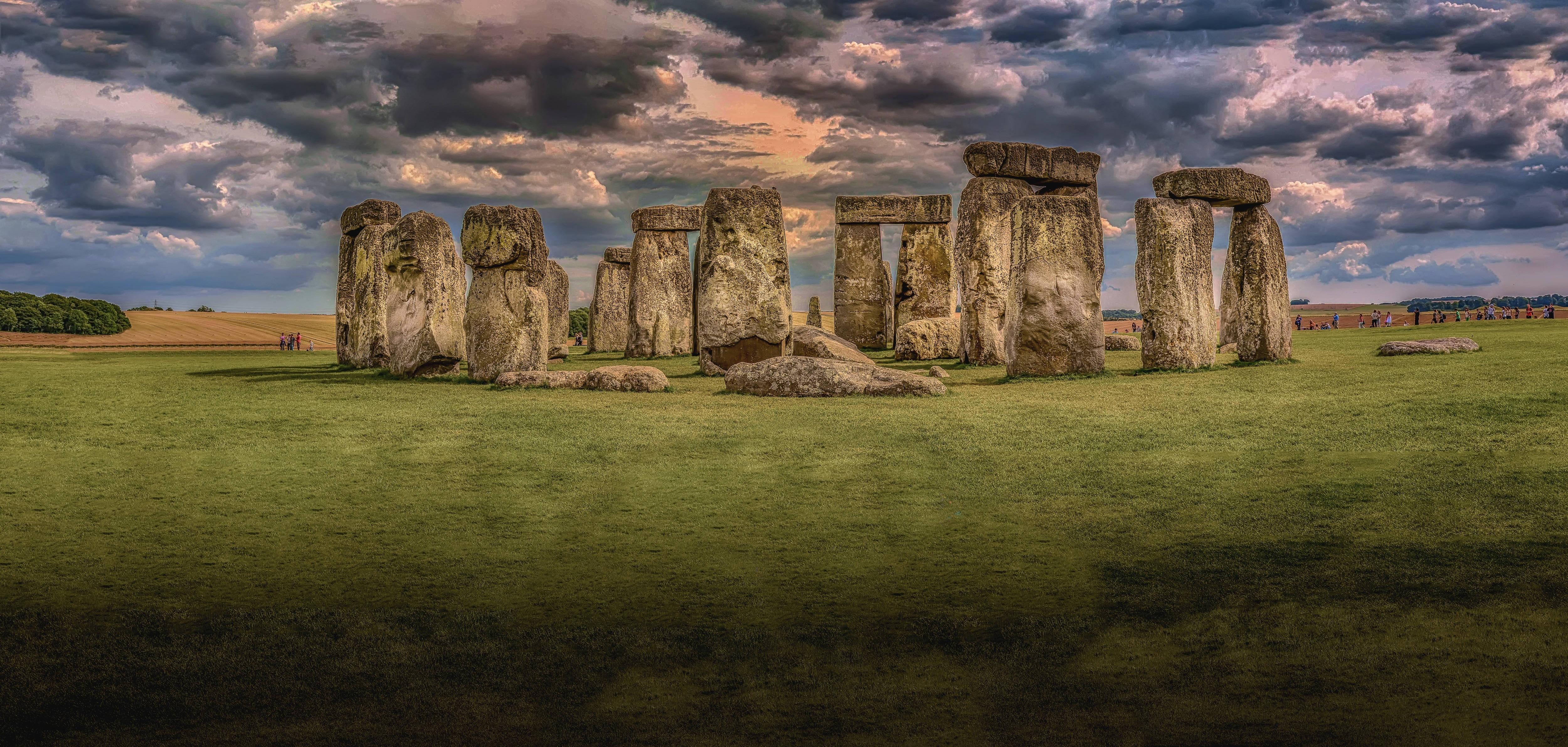 Windows 11 4K Stonehenge — 5000x2383 wallpaper
