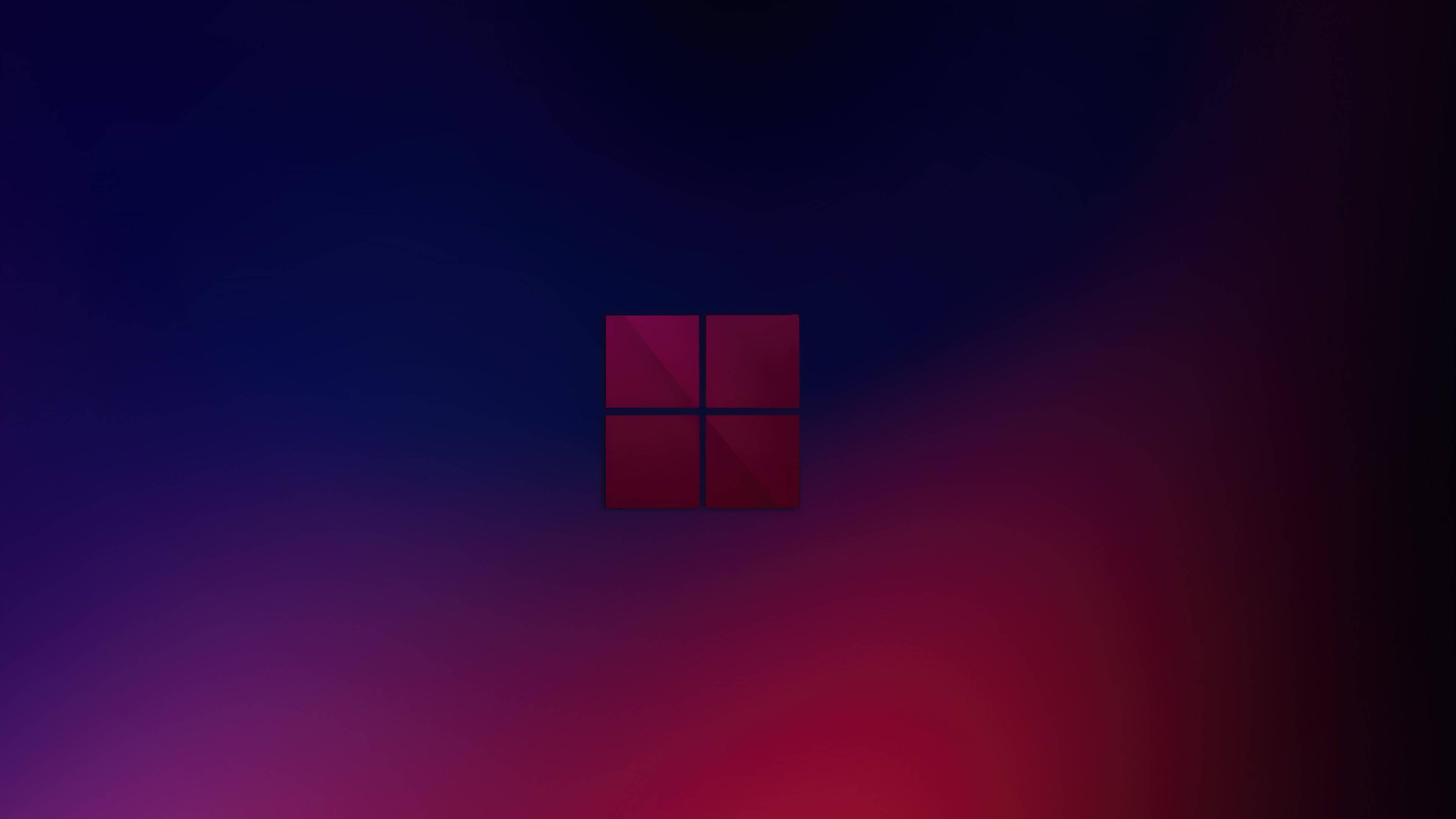Windows 11 Dark Mode — 3840x2160 wallpaper