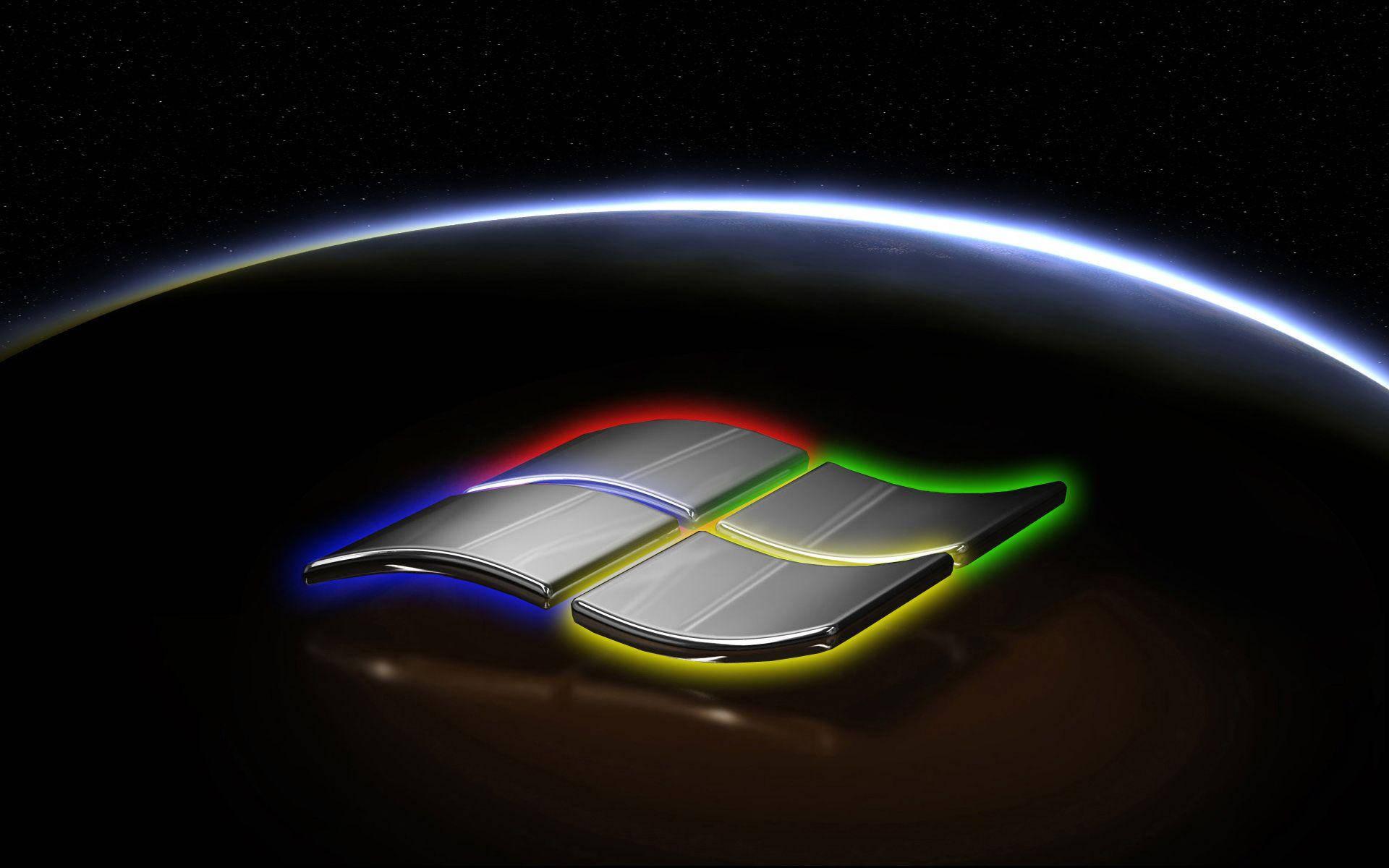 Windows 11 LED Black — 1920x1200 wallpaper
