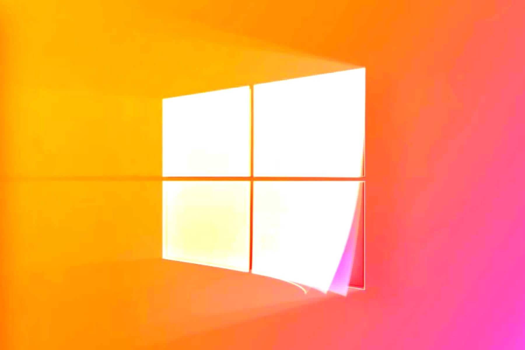 Windows 11 Orange Pink — 1800x1200 wallpaper