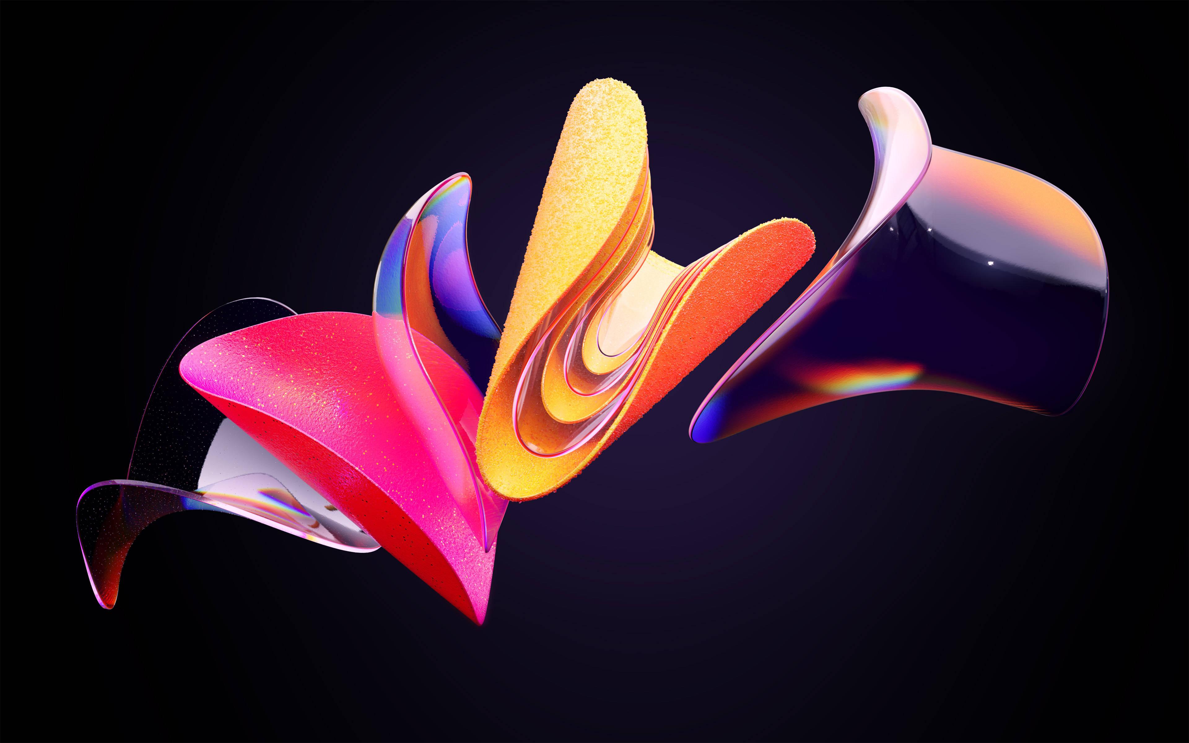 Windows 11 Oval Abstract — 3840x2401 wallpaper