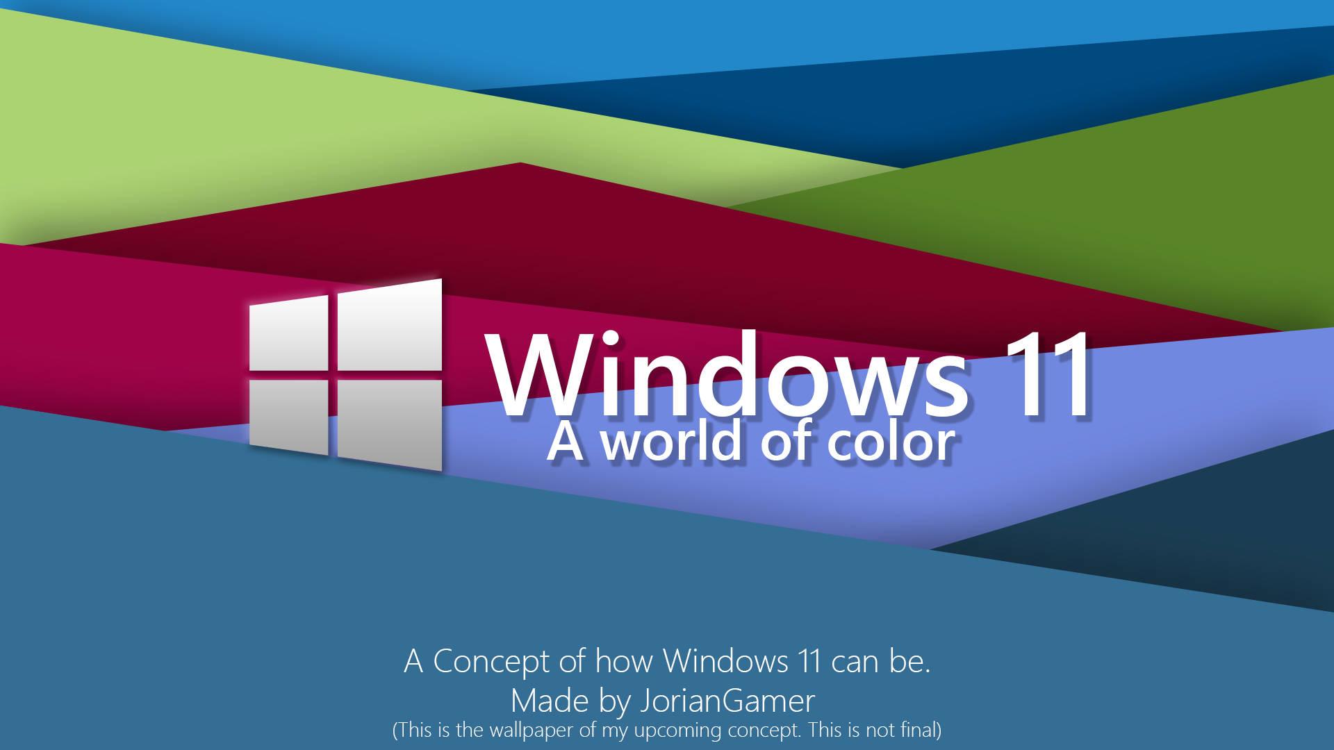 Windows 11 World Of Color — 1920x1080 wallpaper