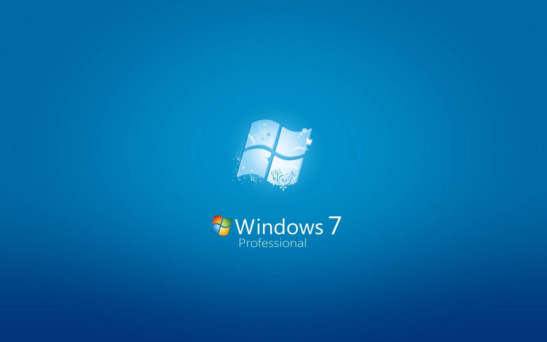 Windows 7 Aesthetic Blue Logo — 1920x1200 wallpaper