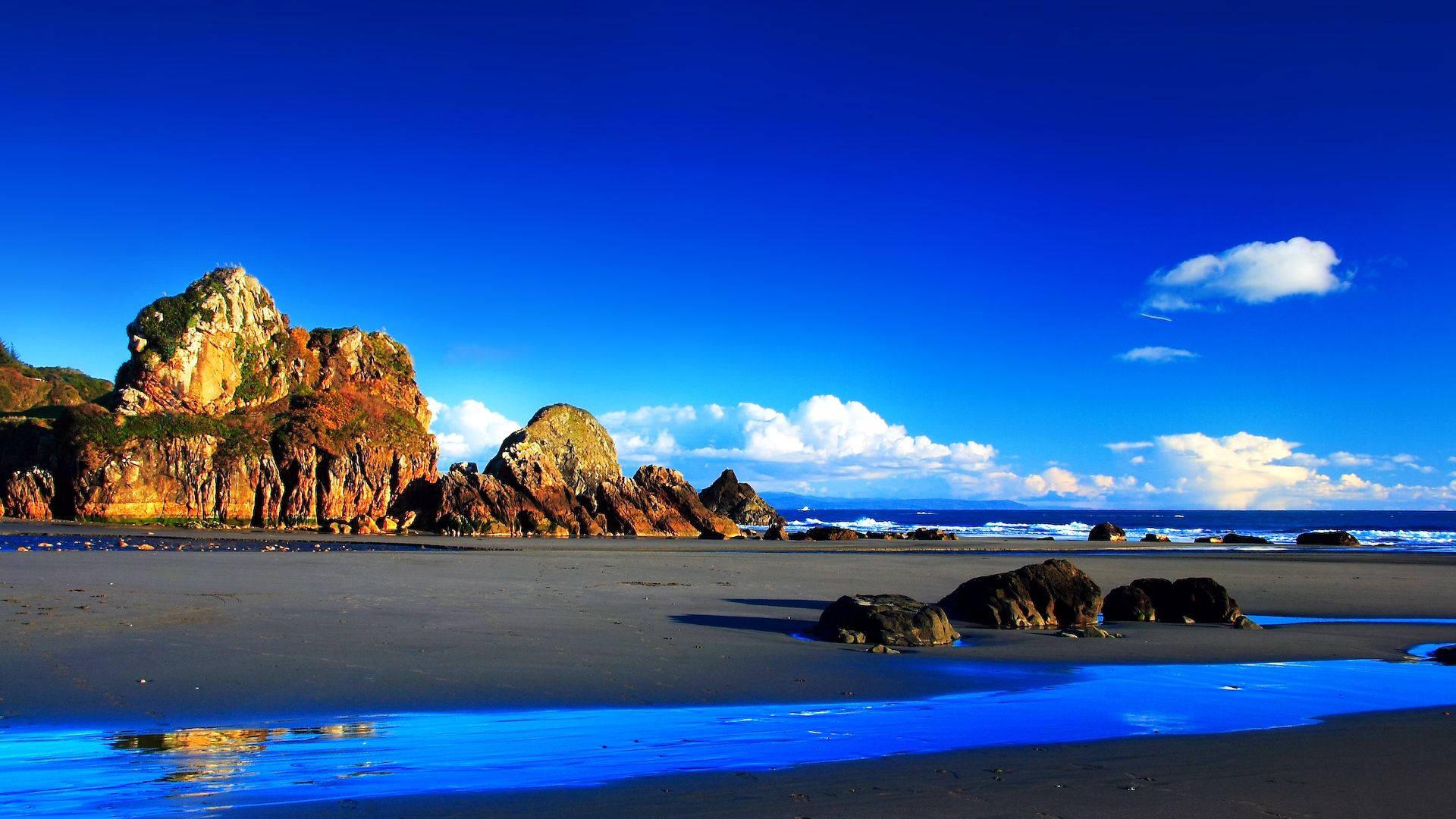 Windows Beach Scene — 1920x1080 wallpaper