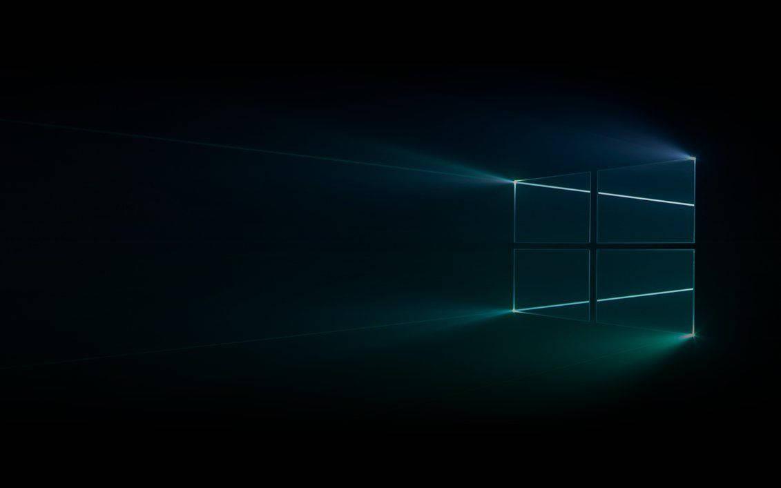 Windows Dark Green — 1131x707 wallpaper