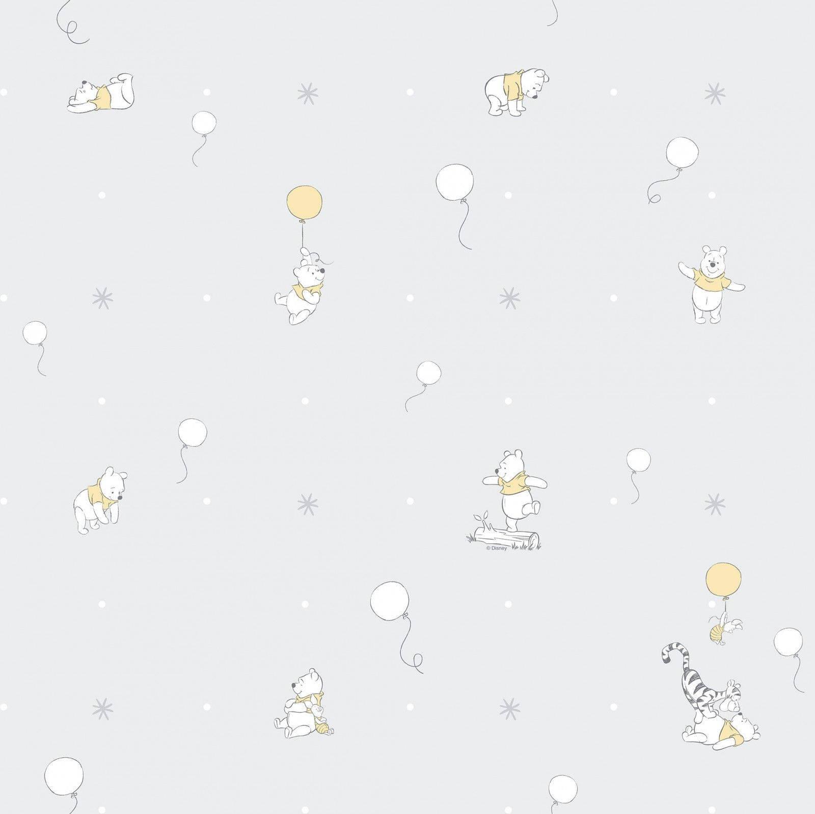 Winnie the Pooh enjoys a sunny day in the Hundred Acre Wood — 1600x1599 wallpaper