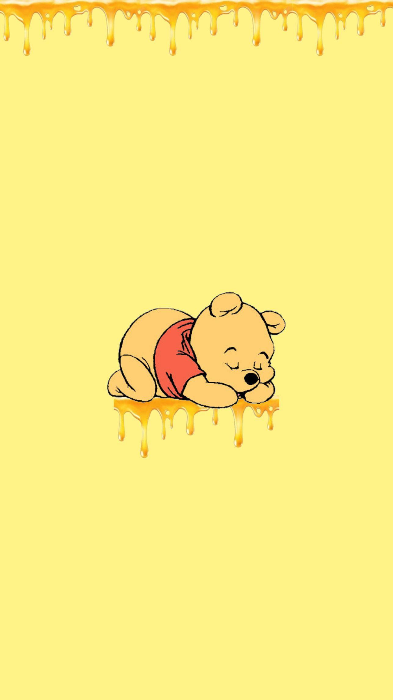 Winnie The Pooh Honey Poster — 1288x2289 wallpaper