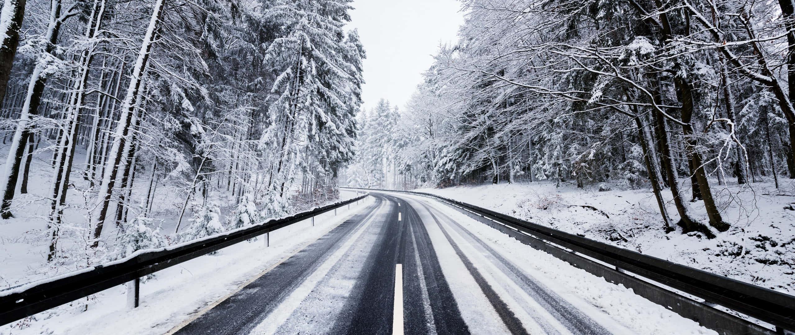 Winter Background — 2560x1080 wallpaper