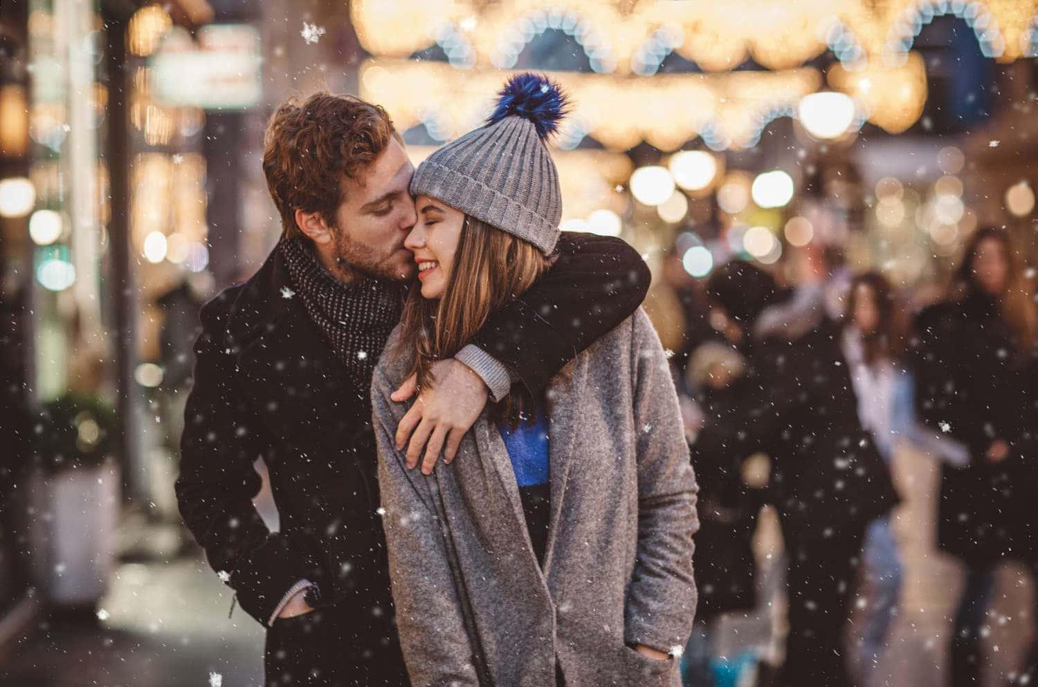 Winter Couple Romance Picture — 1500x994 wallpaper