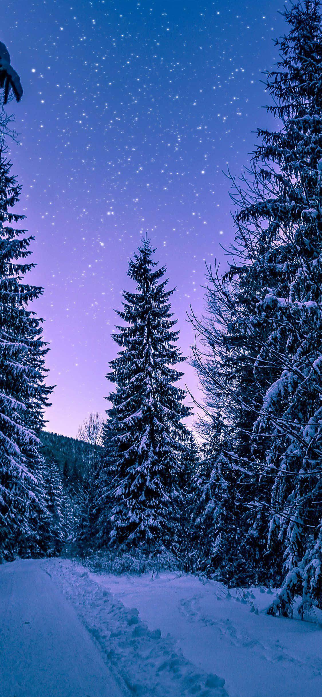 Winter Iphone Background — 1125x2436 wallpaper