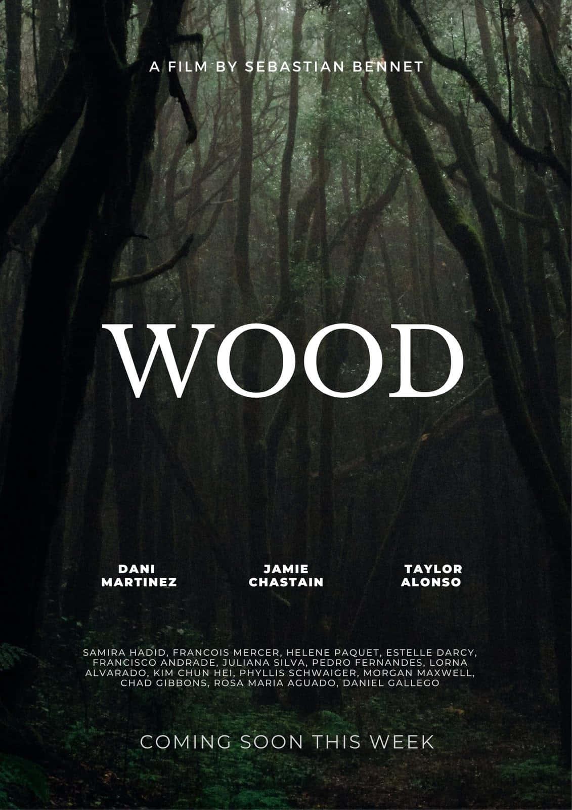 wood movie poster with the words coming this week — 1131x1600 wallpaper