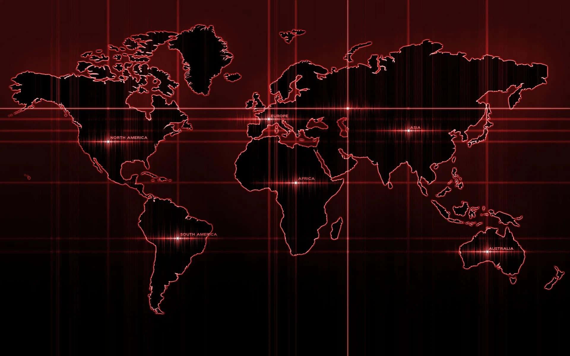 World Map Background — 1920x1200 wallpaper