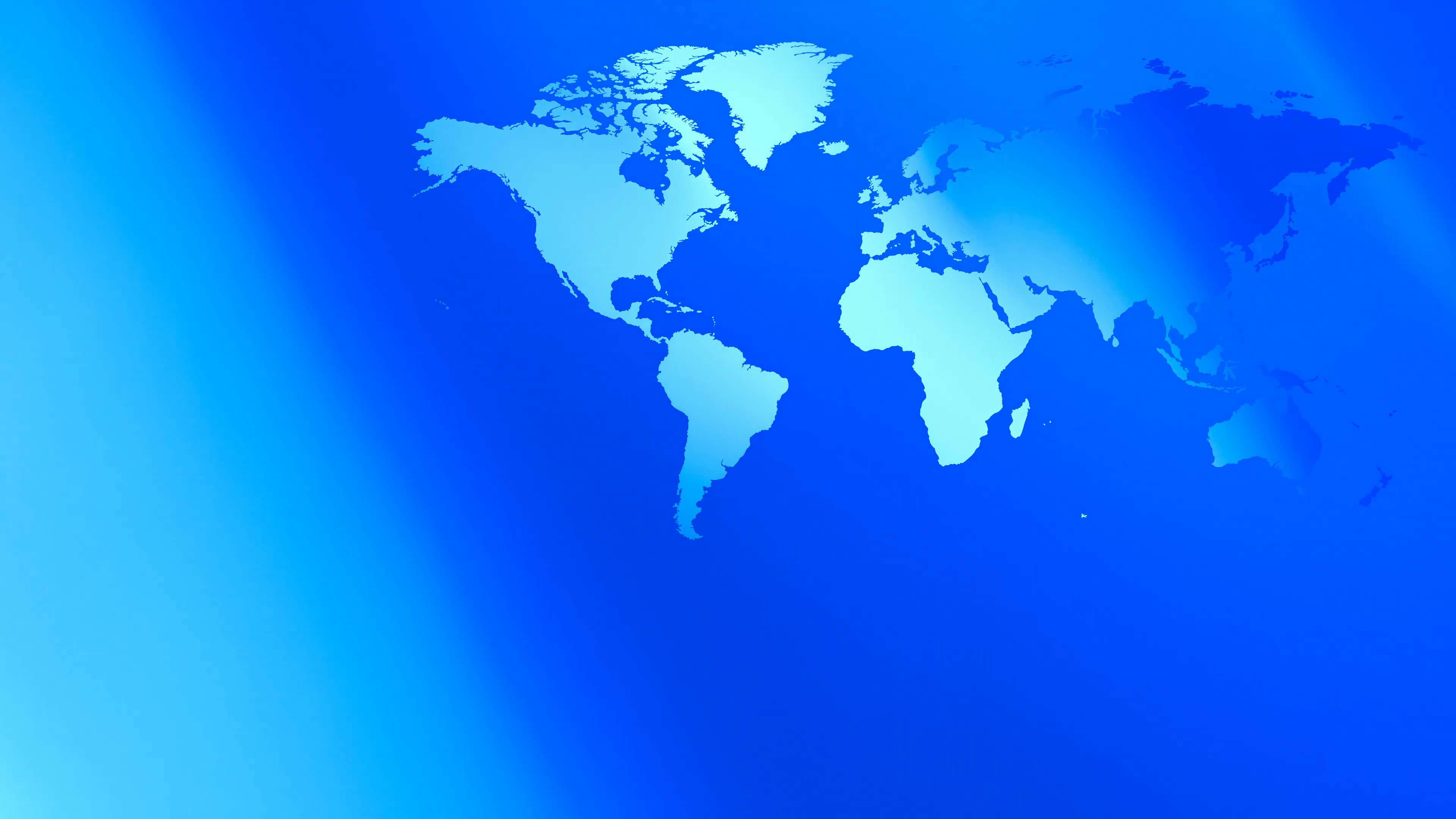 World Map Background — 3840x2160 wallpaper