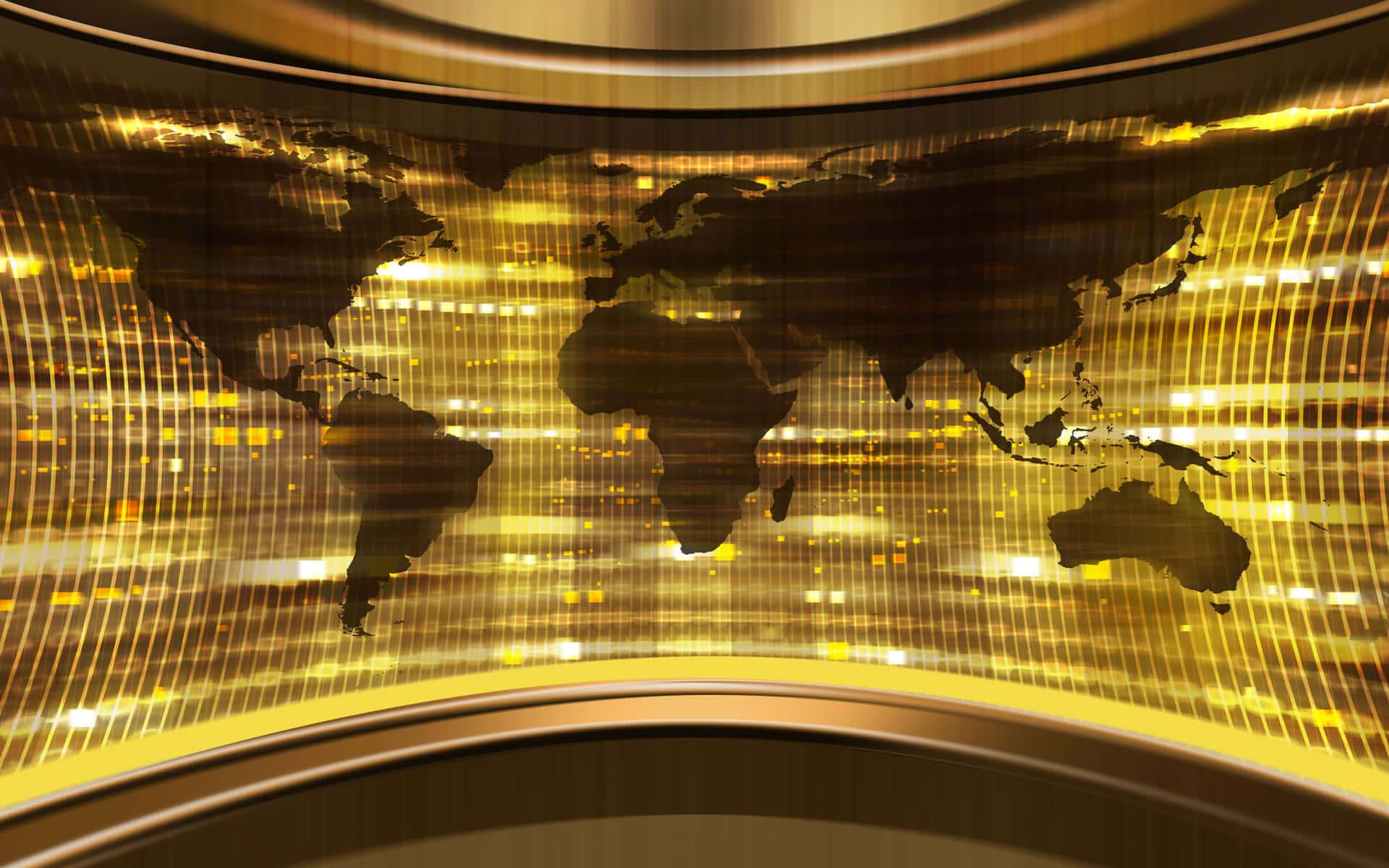 World Map Background — 1920x1200 wallpaper