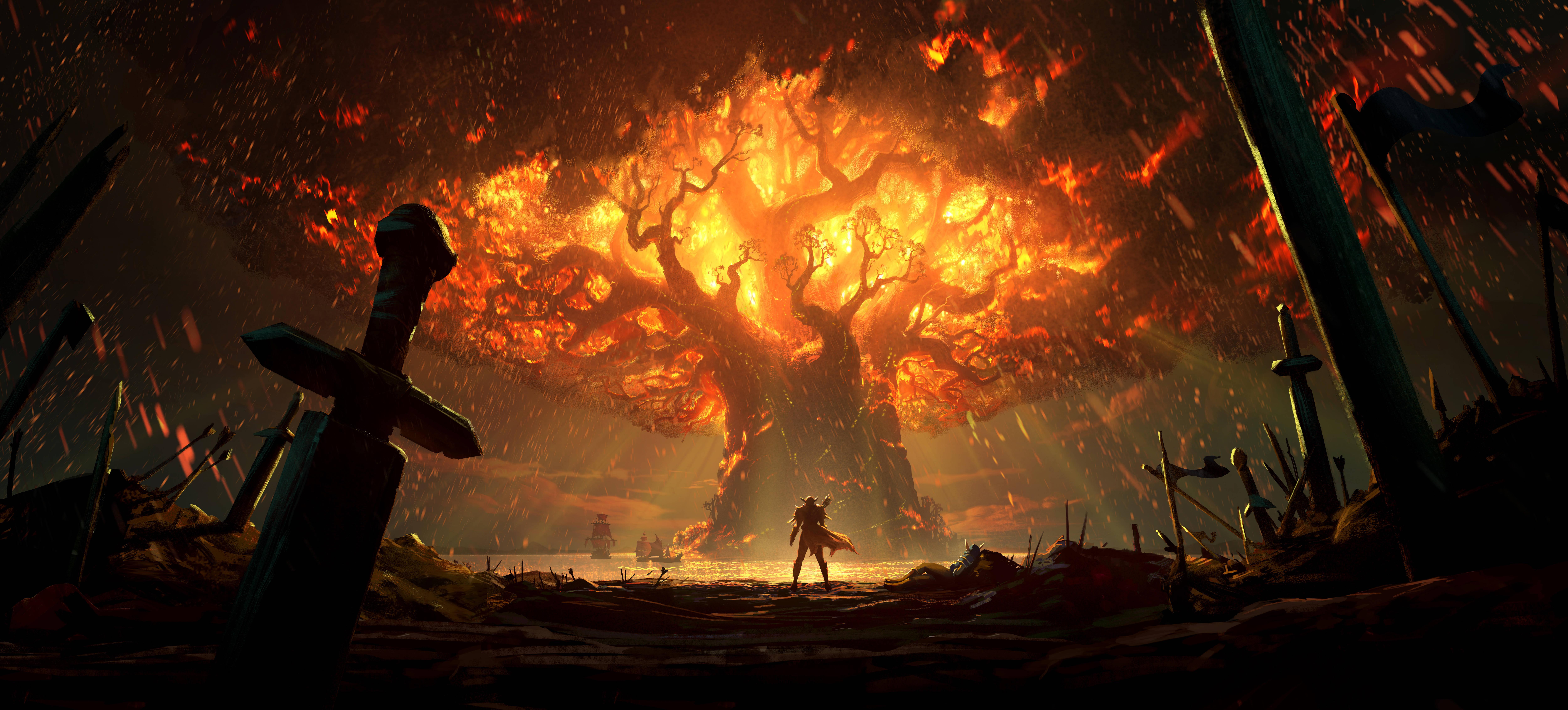 World Of Warcraft 4k Gaming — 10000x4526 wallpaper