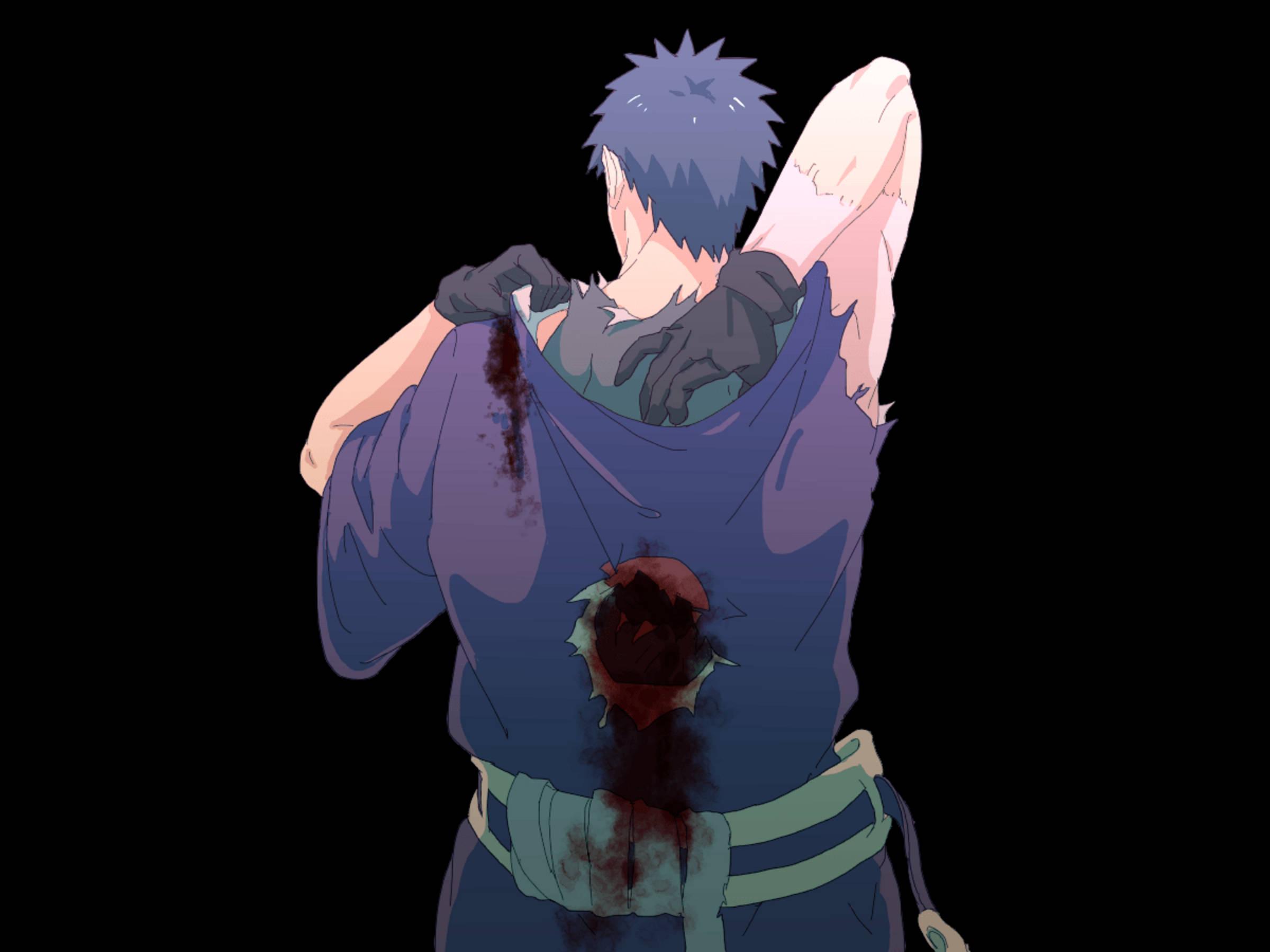 Wounded Uchiha Obito
