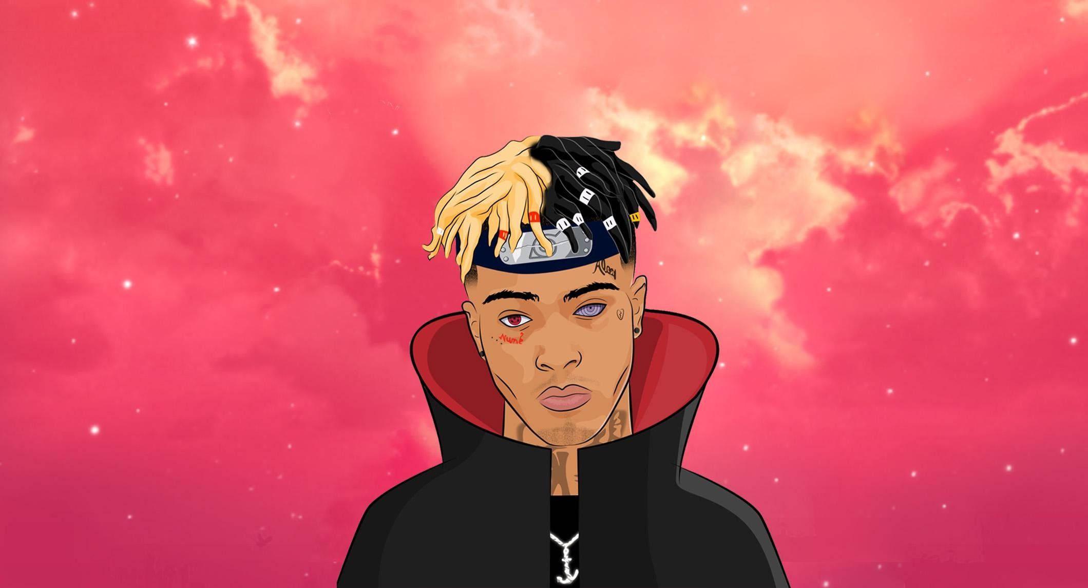 XXXTentacion As Sasuke Uchiha — 2119x1145 wallpaper