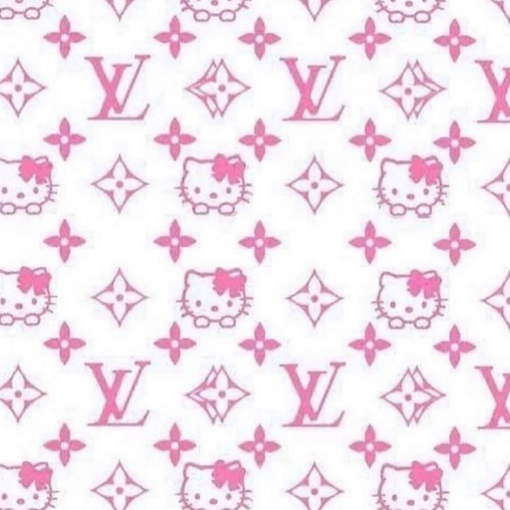 Y2k Aesthetic Louis Vuitton Hello Kitty — 1000x1000 wallpaper