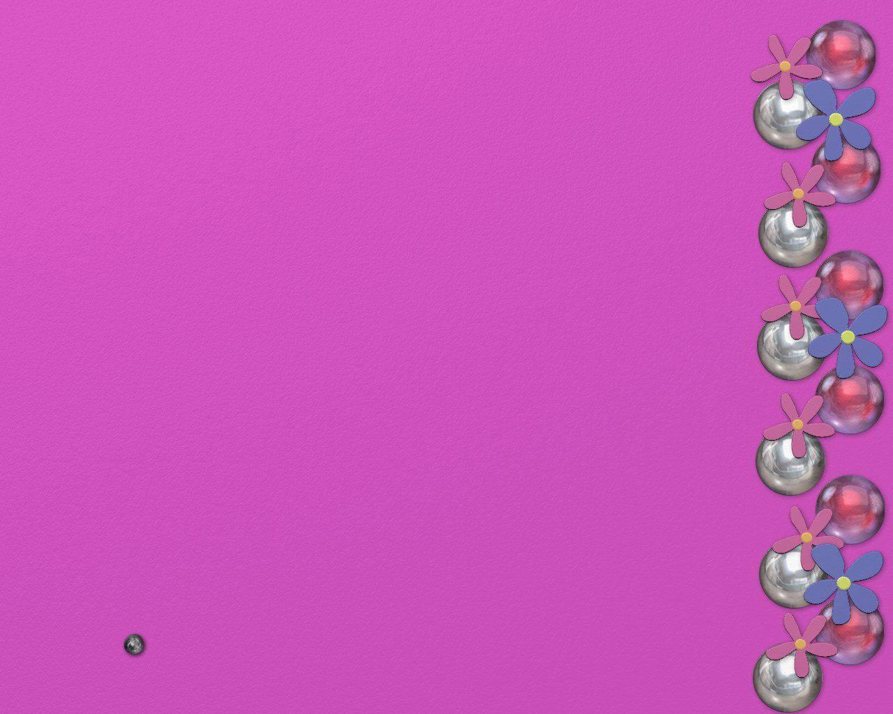 Y2k Aesthetic Pearls And Flowers — 1280x1024 wallpaper
