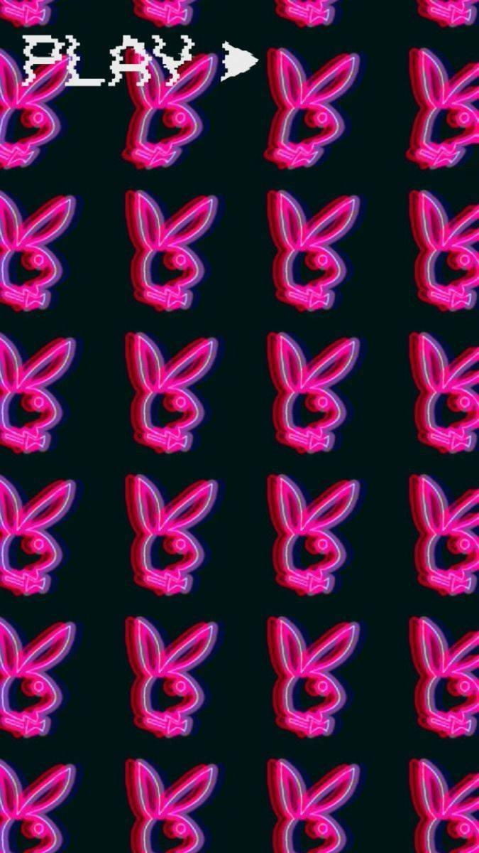 Y2k Aesthetic Pink Playboy Bunny — 675x1200 wallpaper