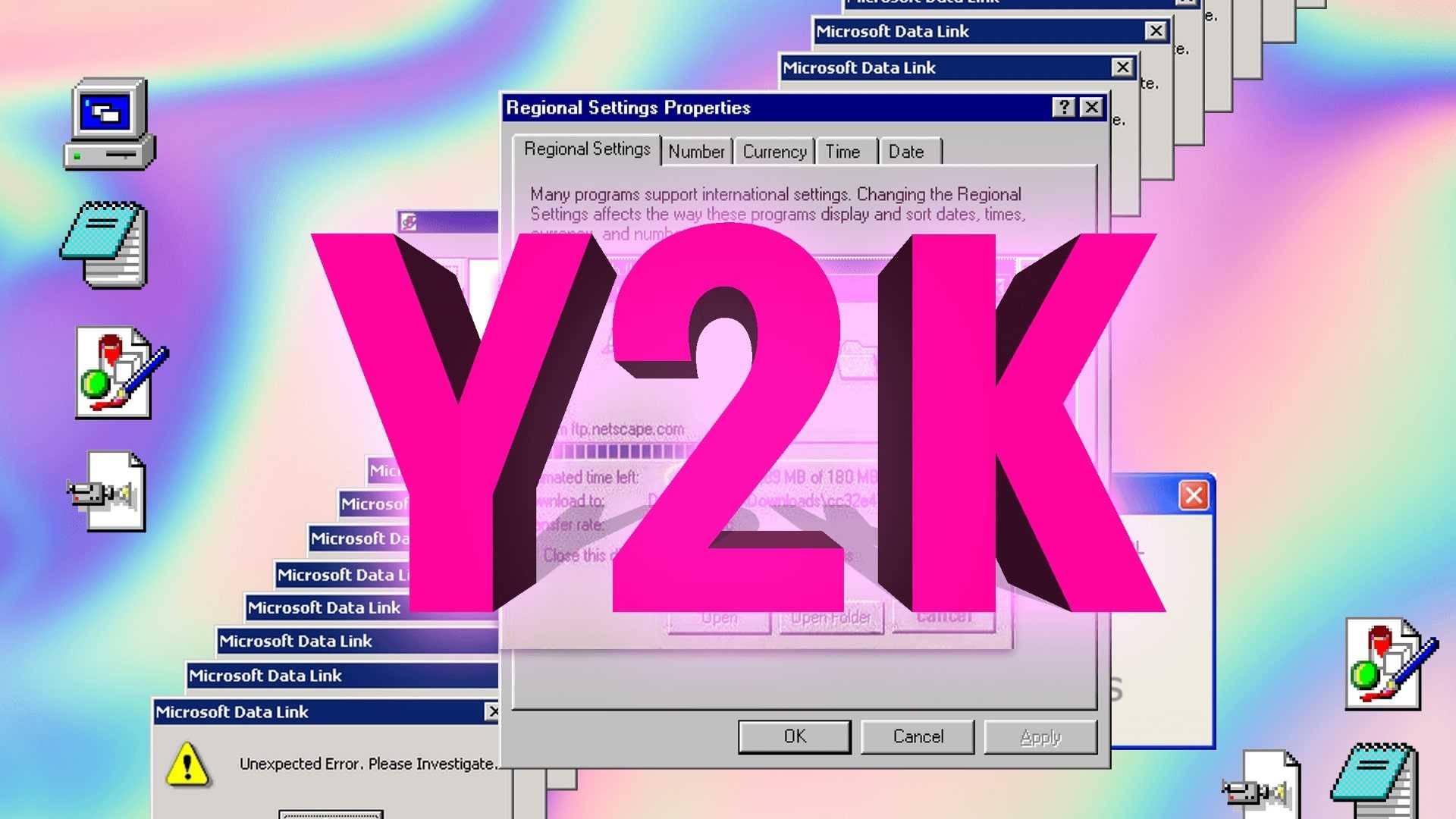 Y2k Windows Desktop — 1920x1080 wallpaper