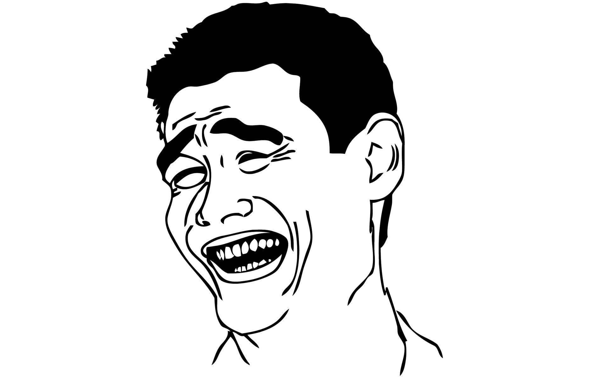 Yao Ming Face Funny Meme — 1920x1200 wallpaper