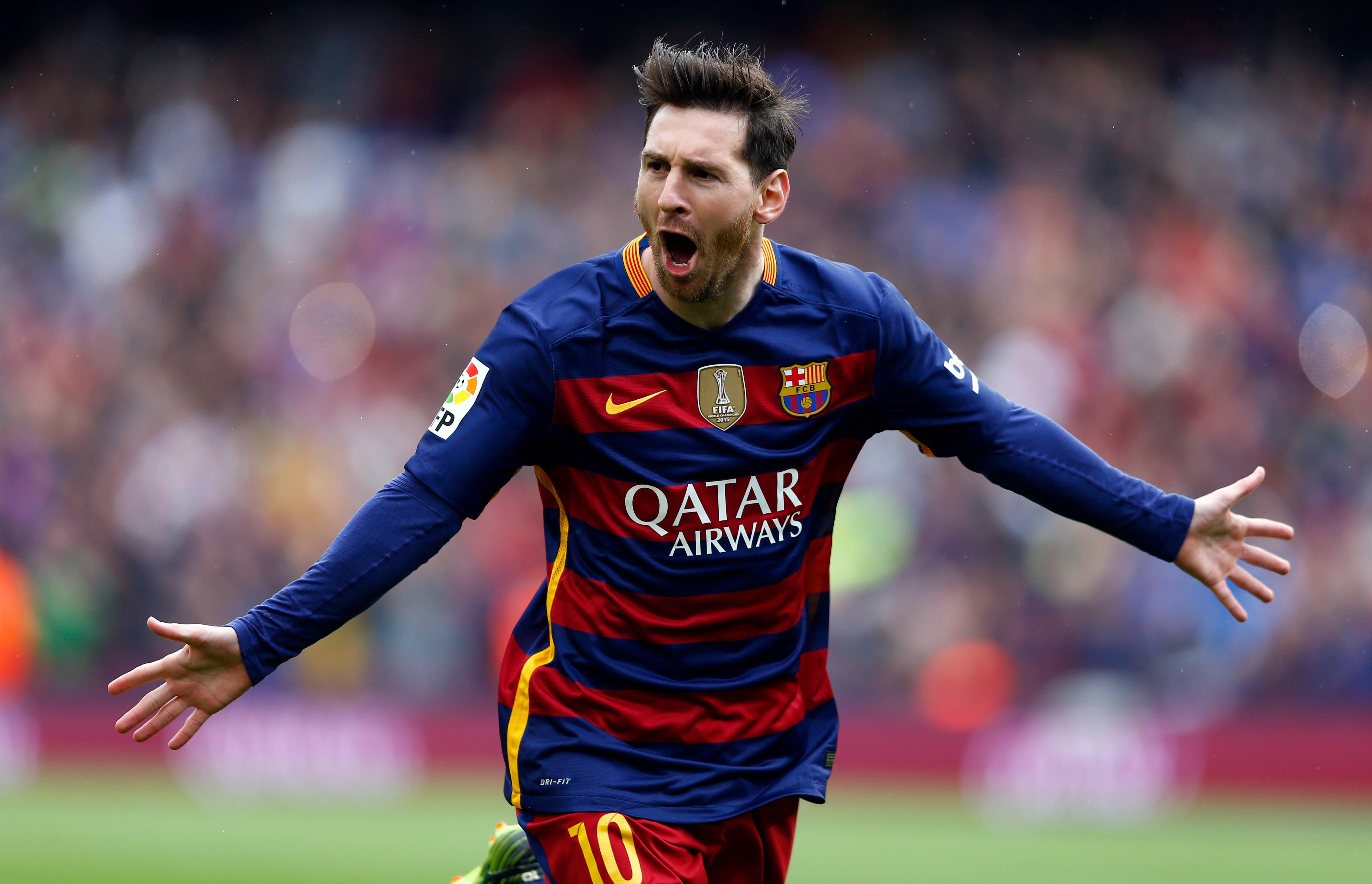 Yelling Messi 4k Ultra HD — 5070x3265 wallpaper