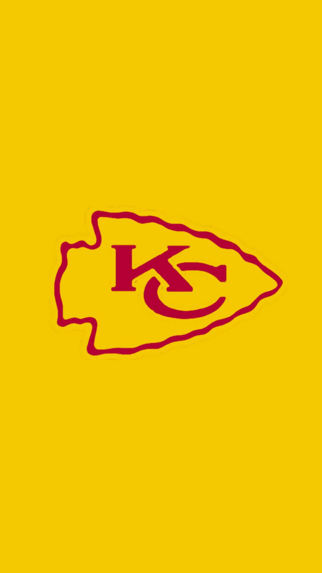 Yellow And Red Chiefs Logo Phone — 1079x1920 wallpaper
