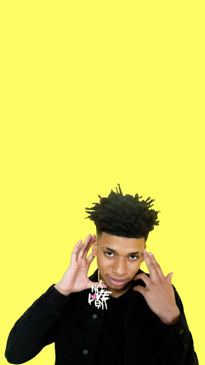 Yellow Minimalist NLE Choppa — 720x1280 wallpaper