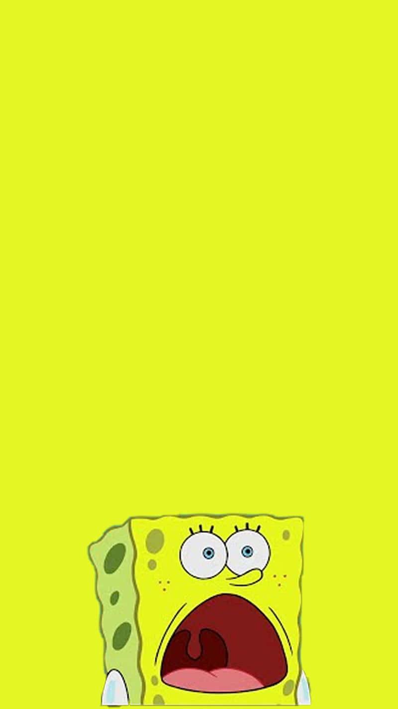 Yellow SpongeBob Cute Matching Best Friend Home Screen Idea — 800x1422 wallpaper
