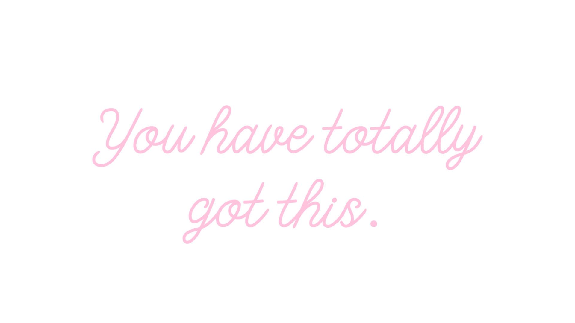 You Got This Pastel Aesthetic — 1920x1080 wallpaper