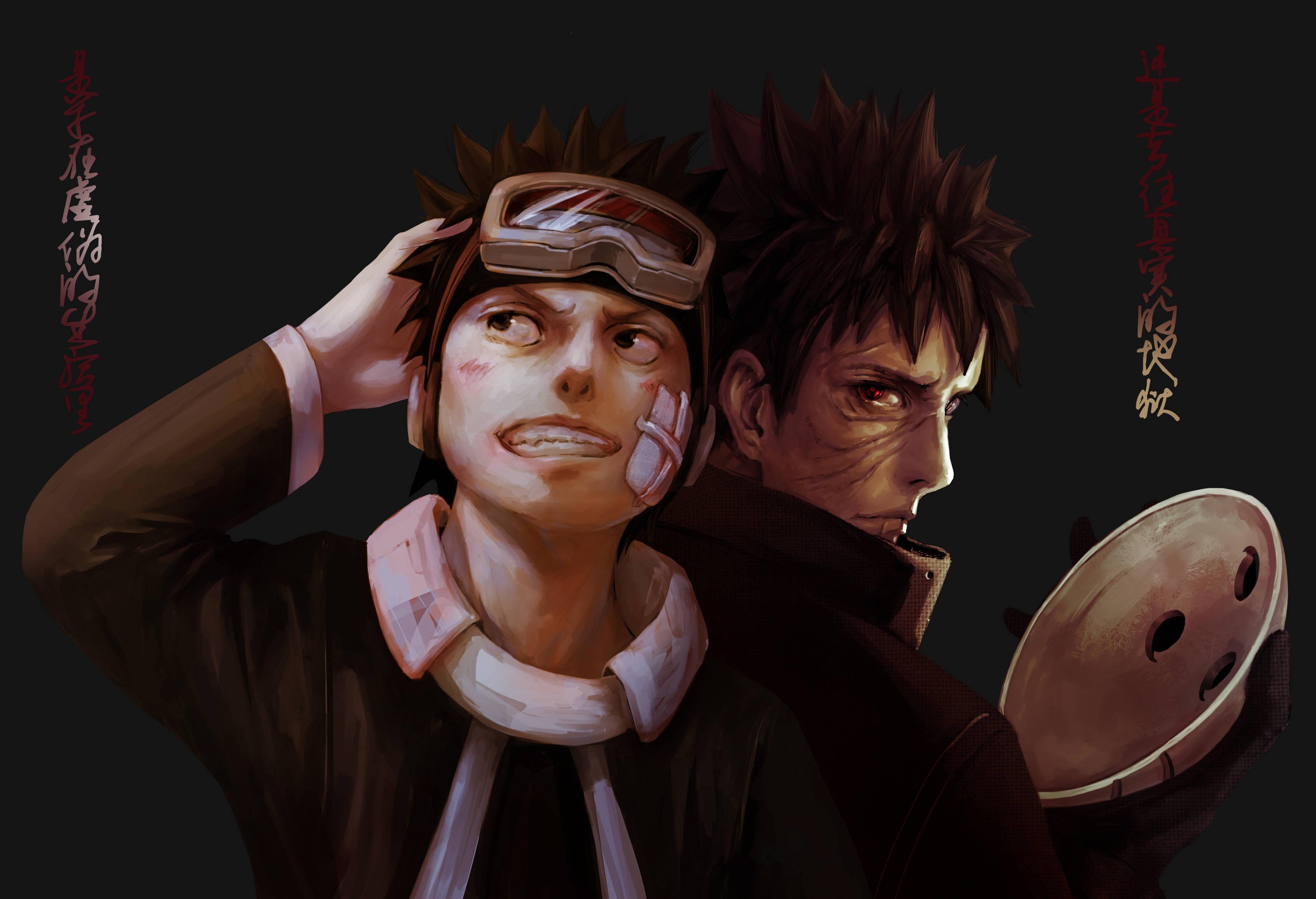 Young And Old Obito Uchiha — 3429x2344 wallpaper