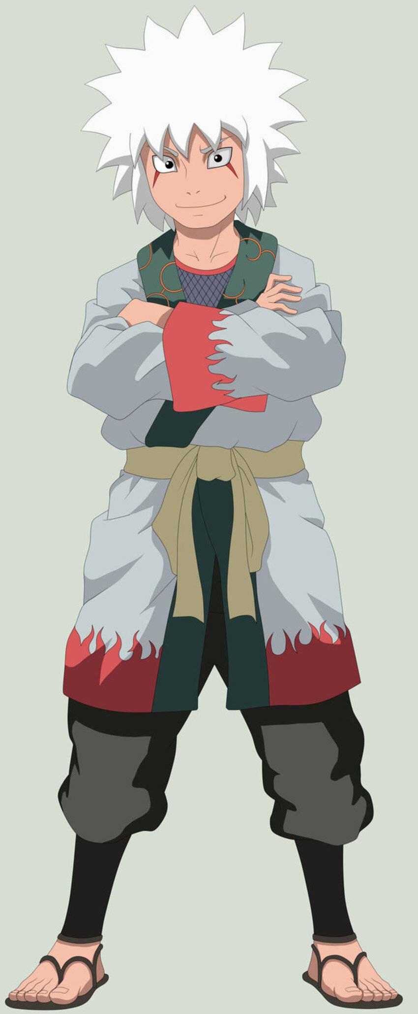 Youngster Jiraiya — 850x2058 wallpaper
