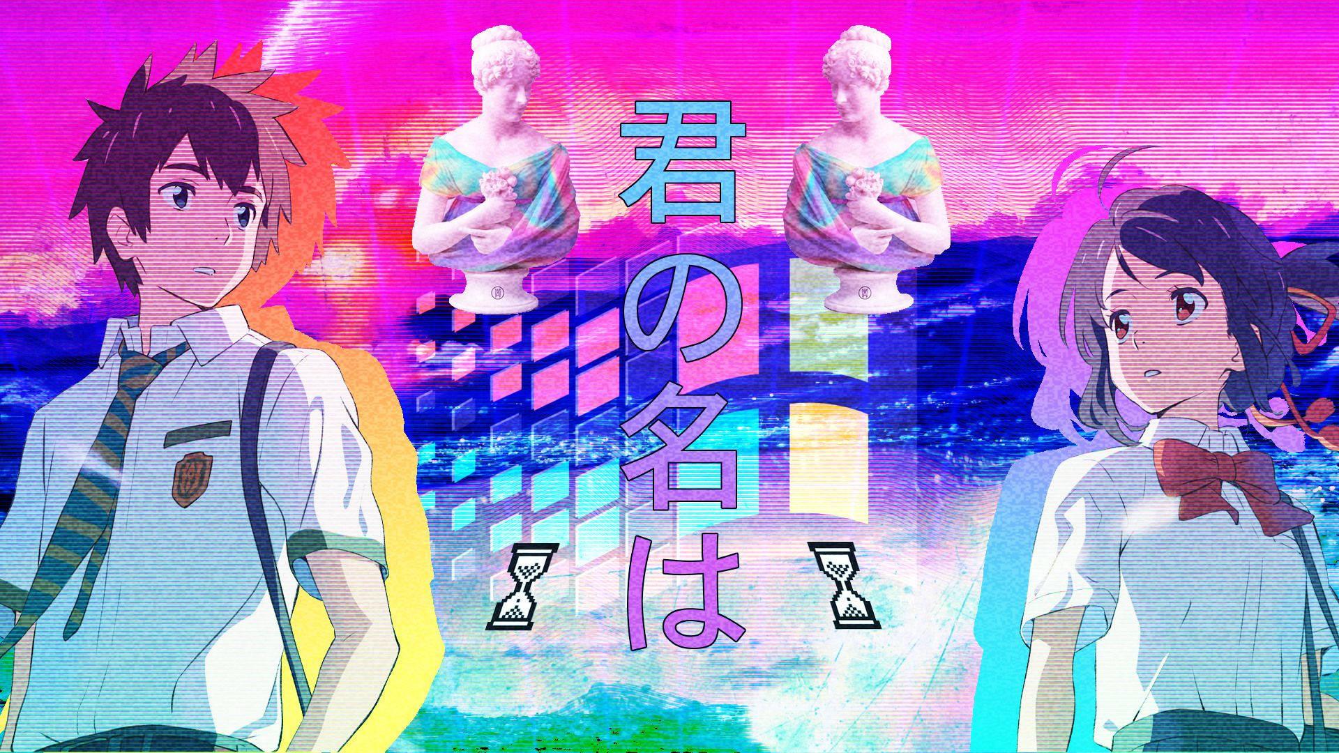 Your Name Anime Aesthetic Art — 1920x1080 wallpaper