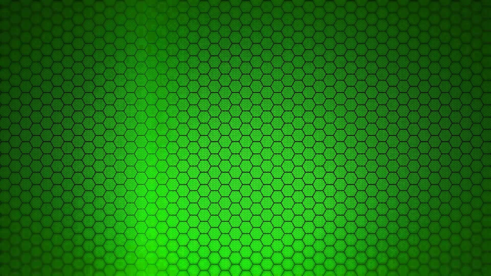 YouTube Thumbnail Green Honeycomb — 1920x1080 wallpaper