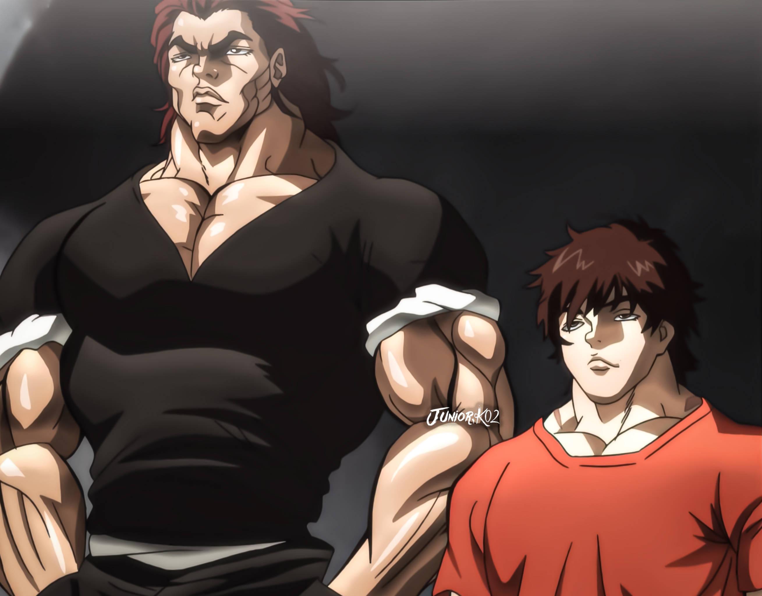 Yujiro Hanma And Baki Hanma — 2618x2048 wallpaper