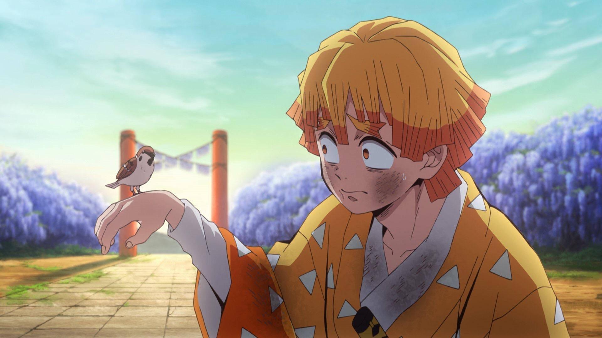 Zenitsu and Chuntaro — 1920x1080 wallpaper