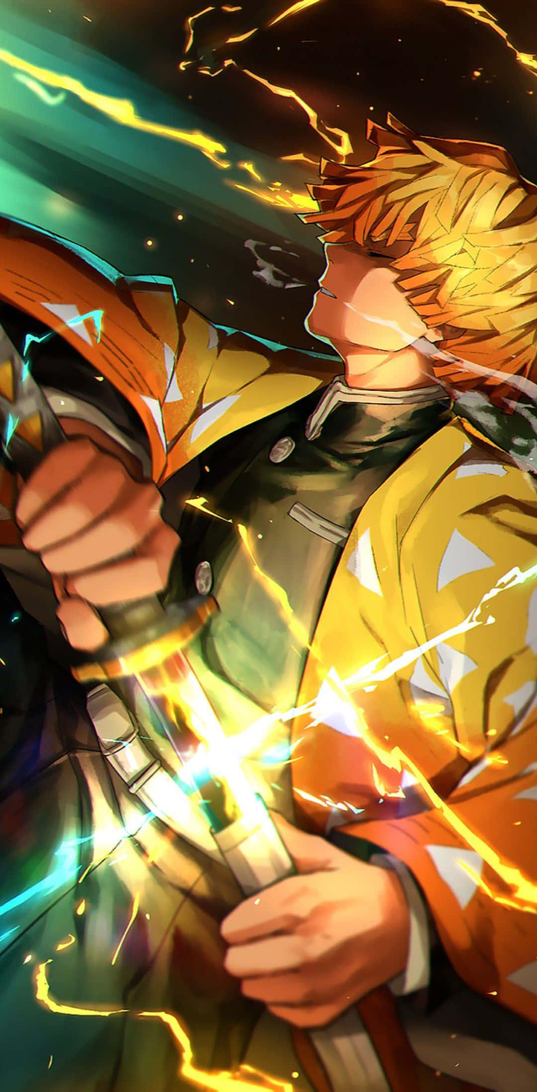 Zenitsu pictures — 1080x2196 wallpaper