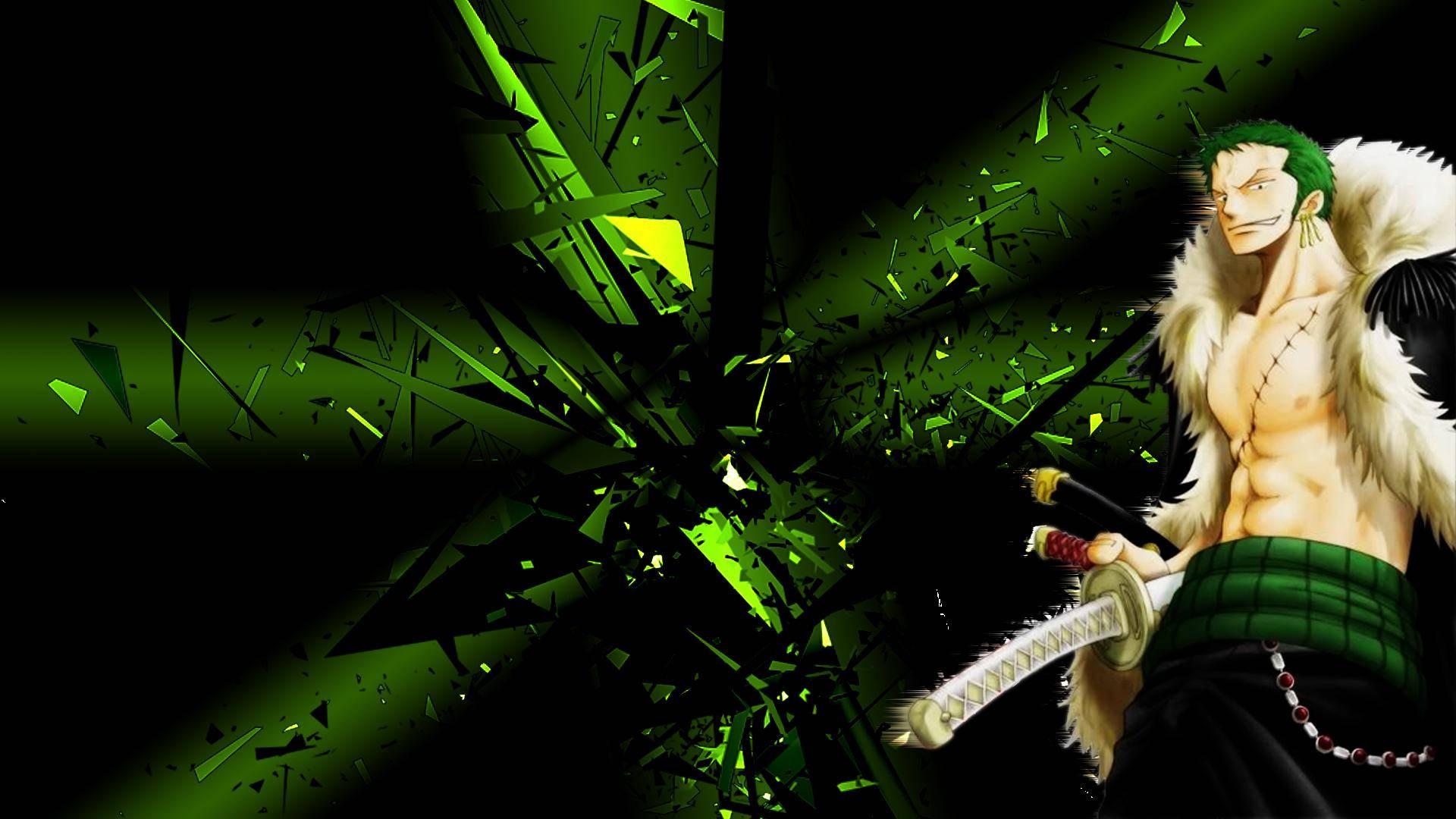 Zoro Smashing Through the Wall of Adversity — 1920x1080 wallpaper