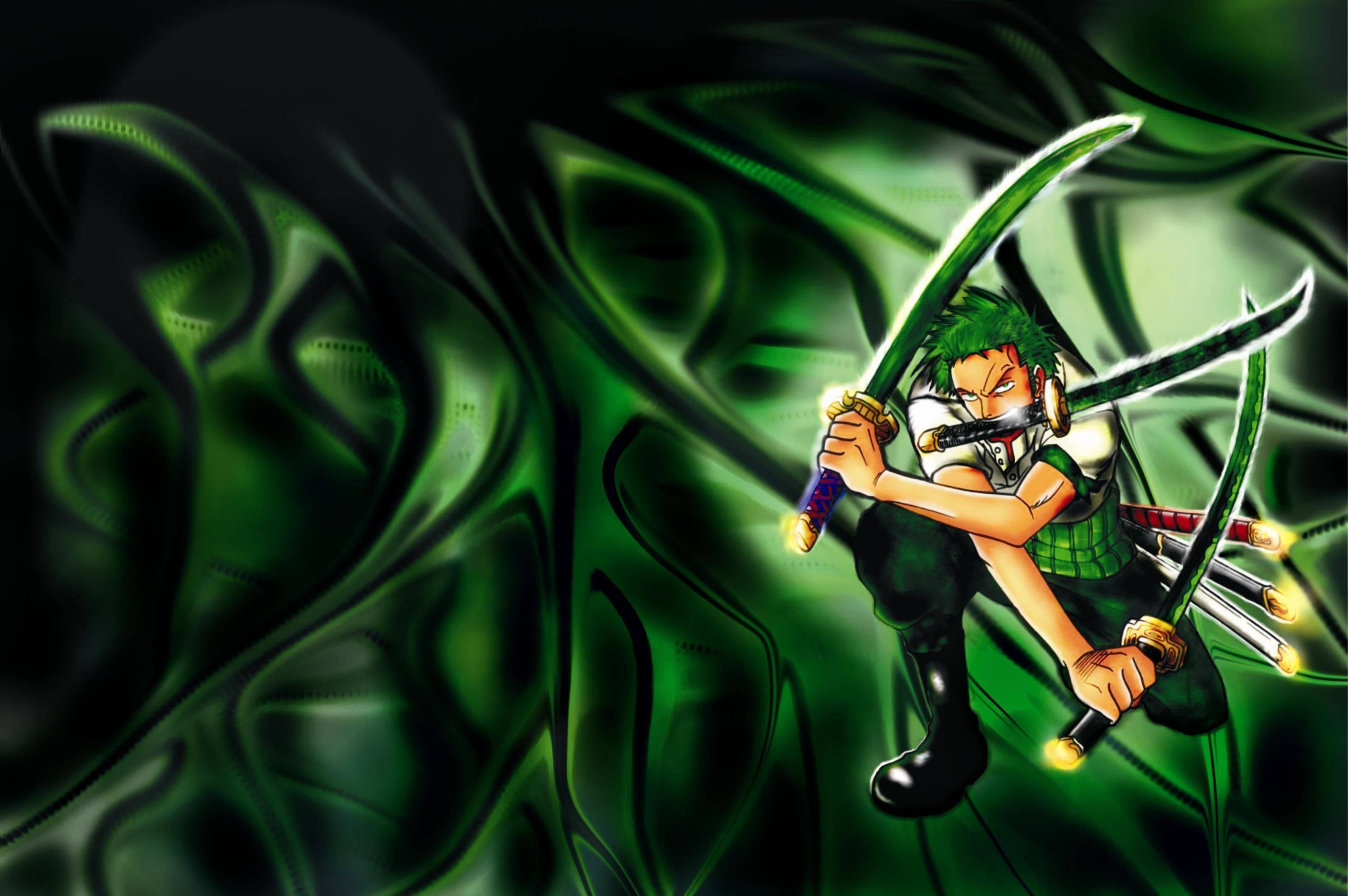 Zoro, the Swordsman of the Straw Hats — 3179x2114 wallpaper